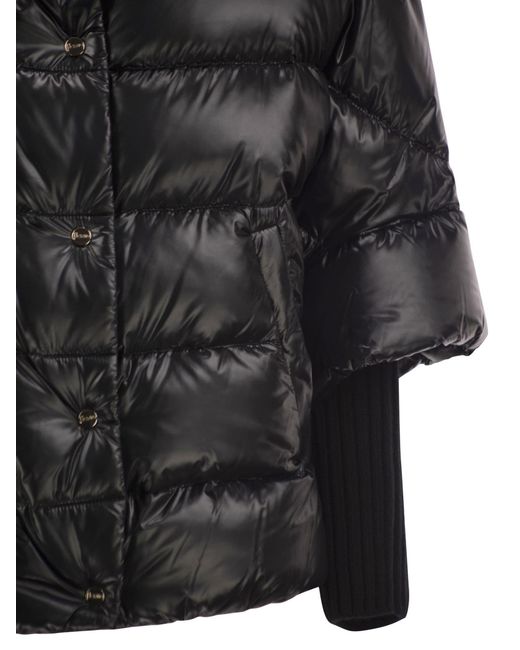 Herno Black Short Down Jacket