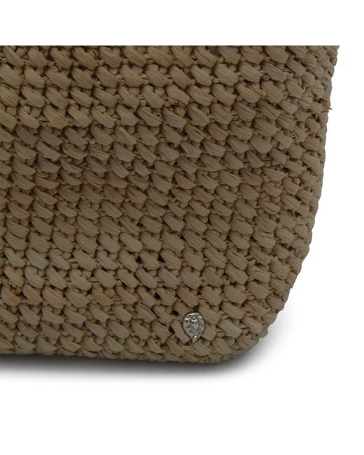 Helen Kaminski Brown Woven Crossbody Bag