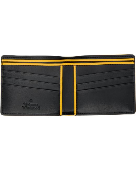 Vivienne Westwood Black Billfold Wallet for men