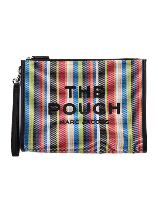 Marc Jacobs Blue The Large Pouch Wristlet Bag