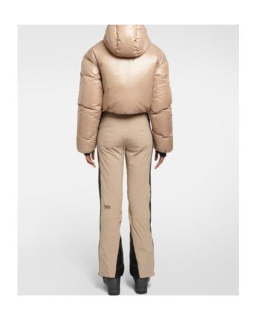 Aztech Mountain Natural Daisy Cropped Down Jacket