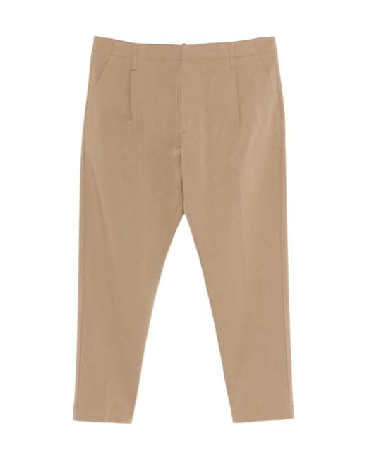 Dondup Natural Pleated Trousers for men