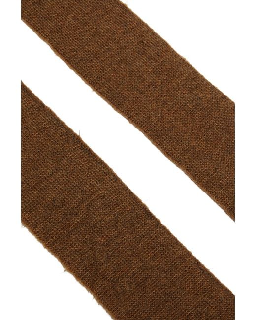 Max Mara Brown Knitted Gloves