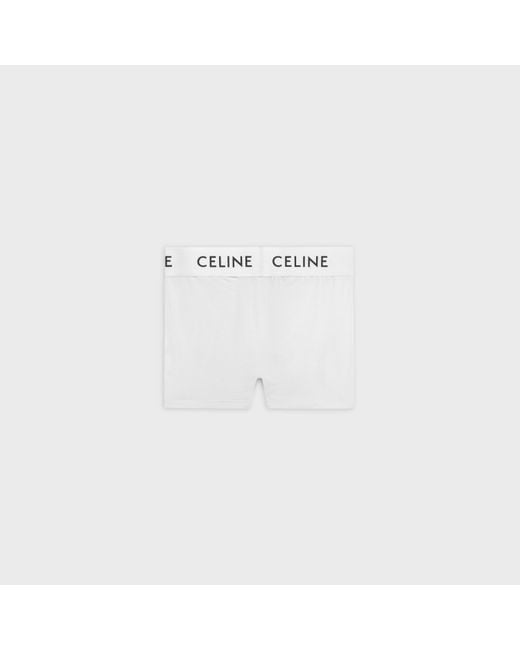 Céline White Boxers for men