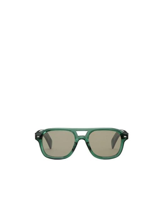 Loro Piana Green Roadster Sunglasses for men