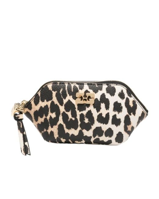 Ganni White Bou Coin Purse