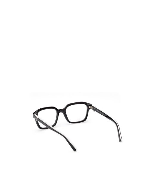 Moncler White Eyewear Square Frame Glasses for men