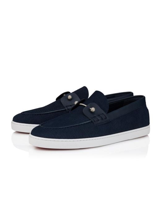 Christian Louboutin Blue Chambeliboat Yacht for men