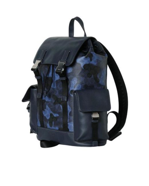 COACH Blue Clark Backpack for men
