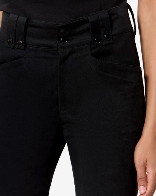 Isabel Marant Black Birdy Pants