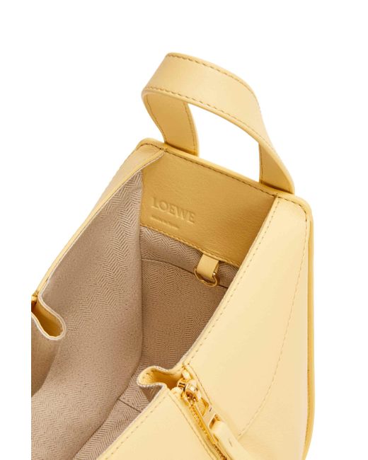 Loewe Metallic Compact Hammock Bag
