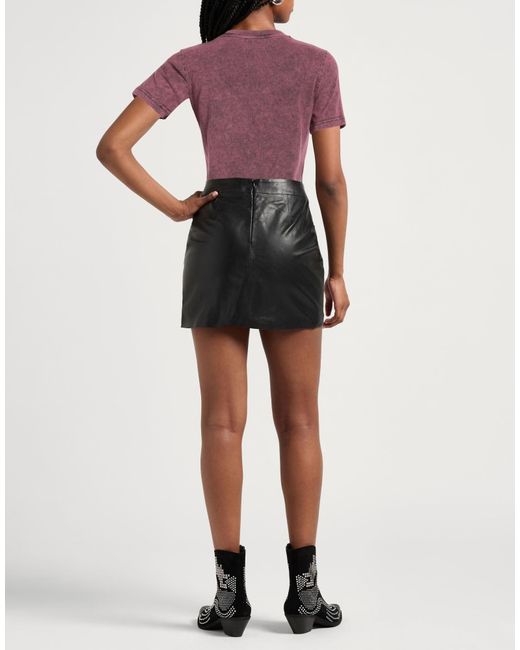 DIESEL Purple Casual Printed T-Shirt
