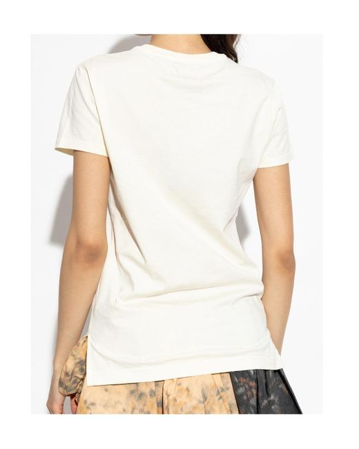 Vivienne Westwood White Free World-Heart Peru T-Shirt
