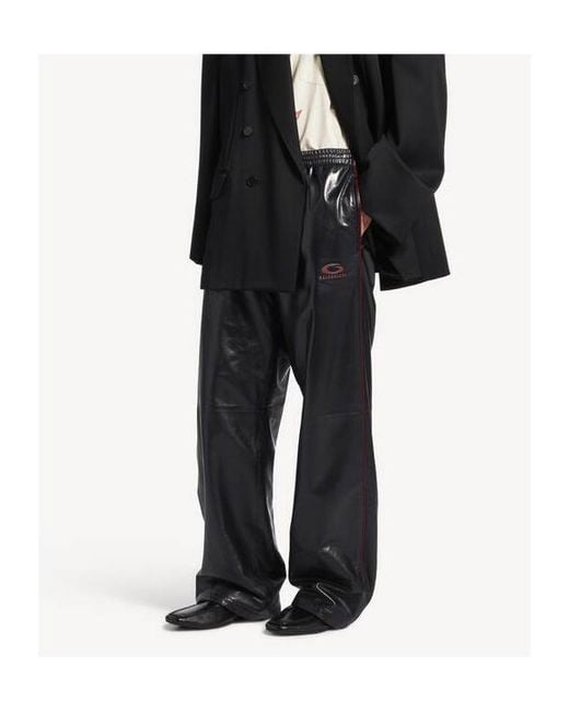 Balenciaga Black Palermo Backless Loafers for men