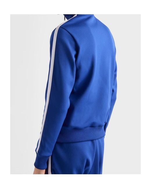 Prada Blue Zip-Up Blouson Jacket for men