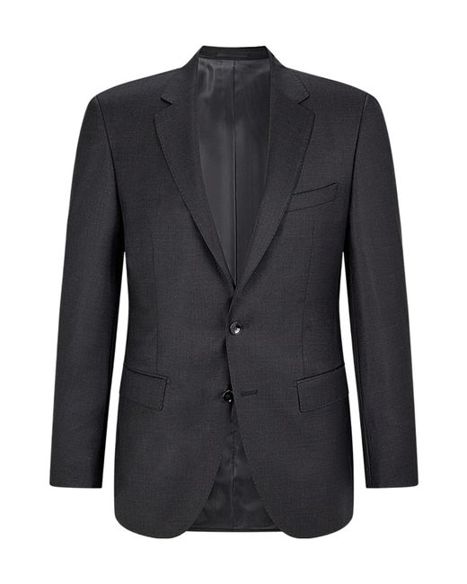 Boss Blue Plain Tailored Blazer for men