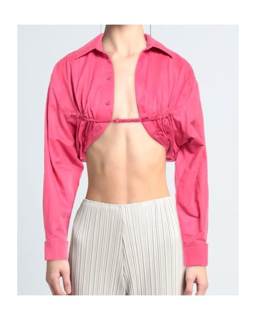 Jacquemus Pink Long Sleeve Shirt