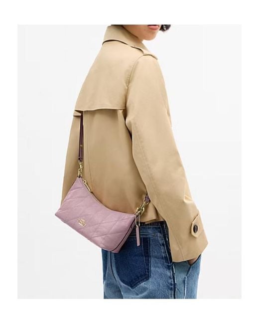 COACH Pink Caitlin Shoulder Bag