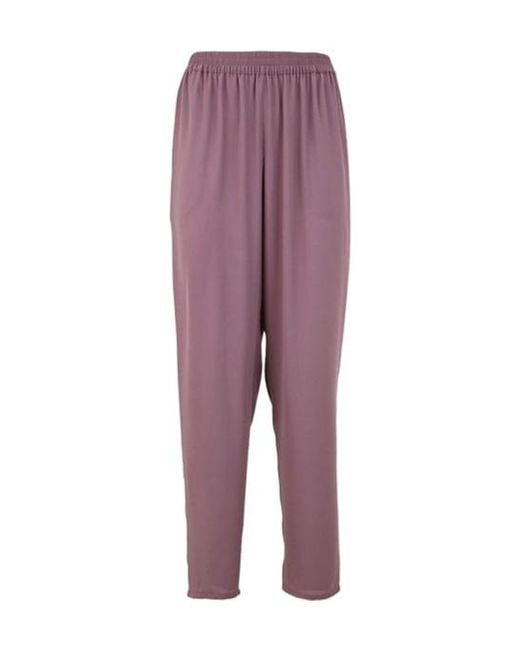 Gianluca Capannolo Purple Relaxed Fit Pants