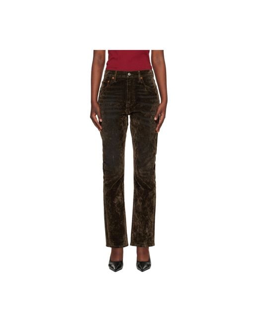 Re/done Red The Blondie' Jeans