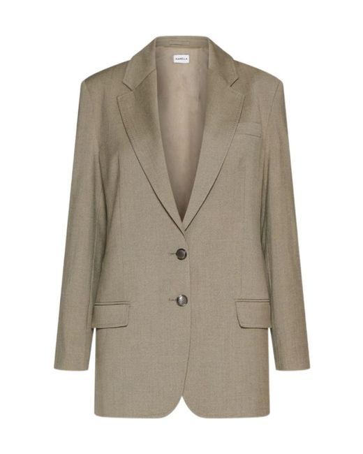Marella Multicolor Stretch Twill Blazer