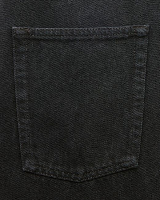 Saint Laurent Black Mid-Rise Relaxed Slim Jeans for men
