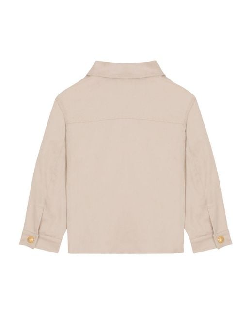 Balmain Natural Cargo Jacket