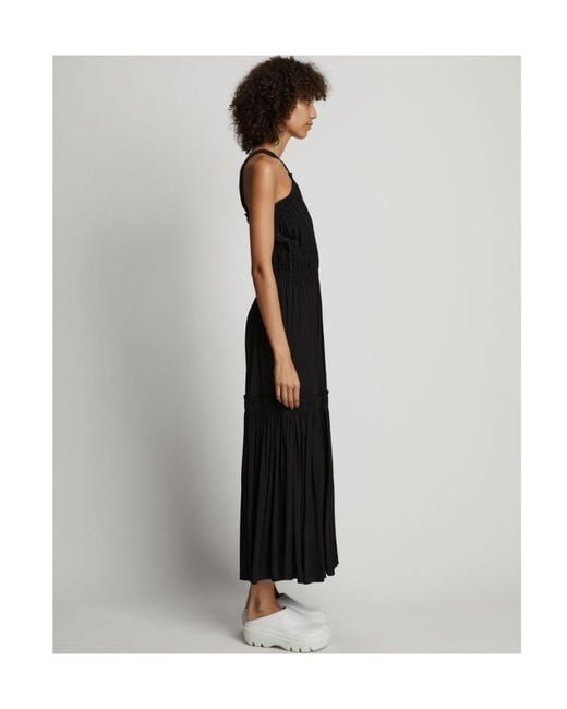 Proenza Schouler Black Label Sleeveless Peony Dress