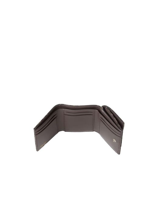 Fendi Black Mini Tube Trifold