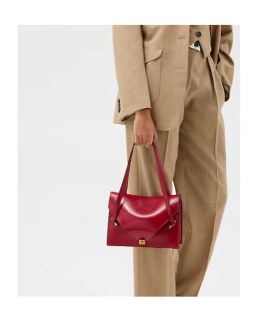 Versace Red Severine Shoulder Bag