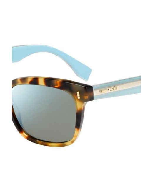 Fendi White Logo Details Sunglasses