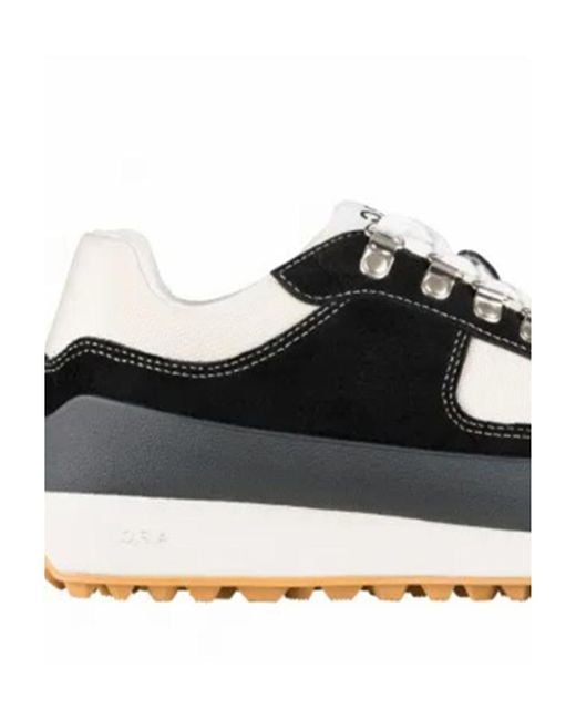 A.P.C. Black Logo Details Casual Sports Shoes for men