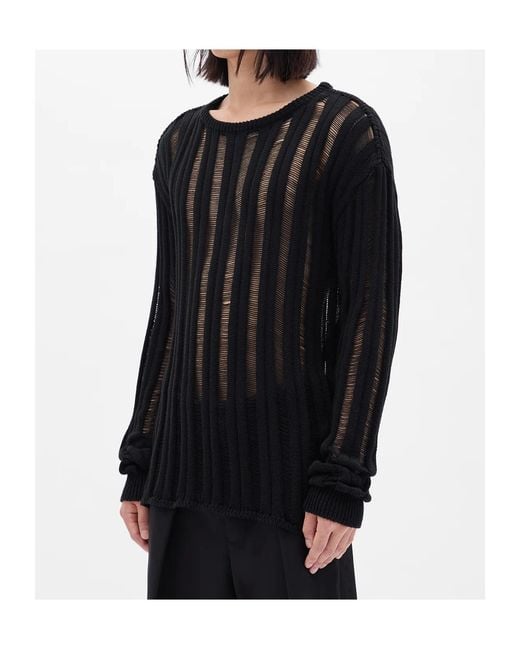Ann Demeulemeester Black Danial Sweater for men