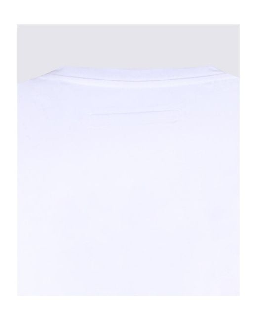 Zegna White Short-Sleeved Crewneck T-Shirt for men