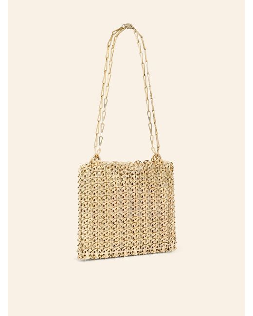 Rabanne Natural Chain Shoulder Bag