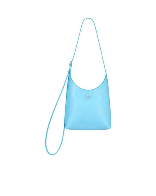 Courreges Blue Courrèges Melt Small Shoulder Bag