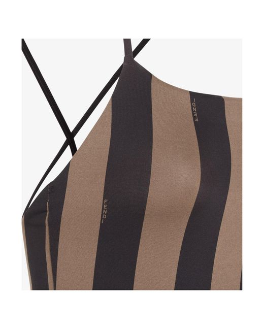 Fendi Brown Tan Coloured Suede Leather Camera Bag