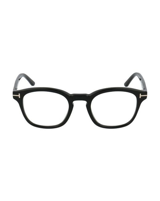 Tom Ford Blue Eyewear Square Frame Glasses