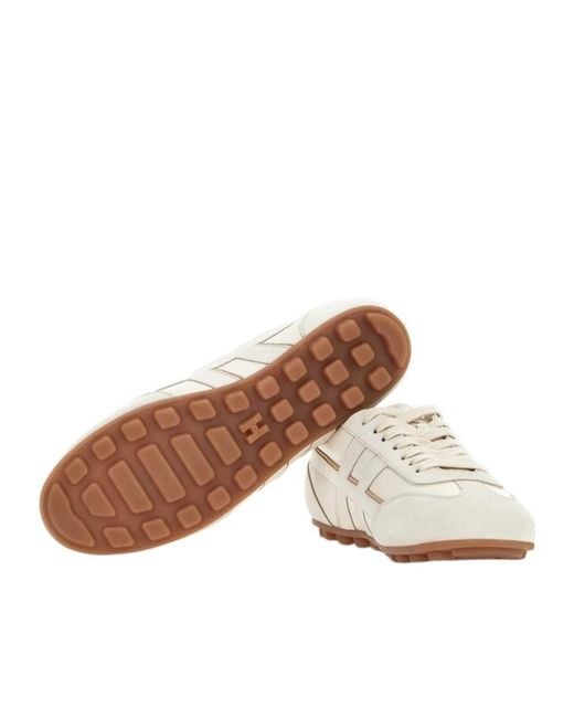 Hogan White Olympia Sneakers