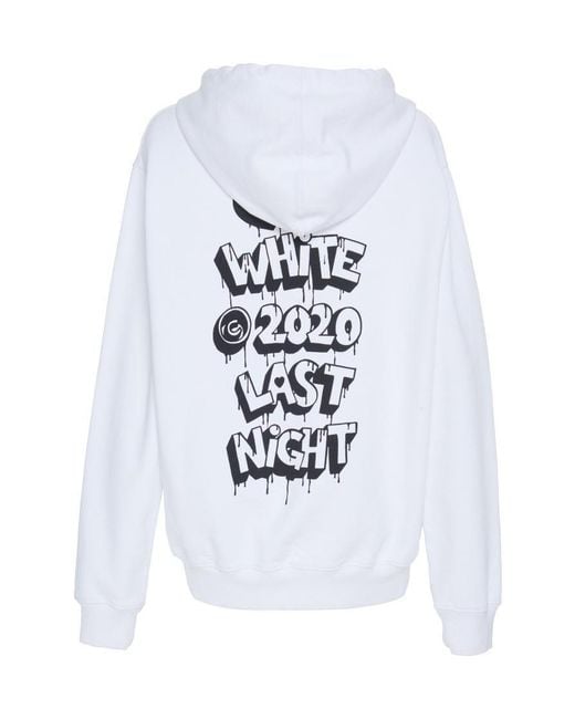 Off-White c/o Virgil Abloh White Logo Printed Sweater