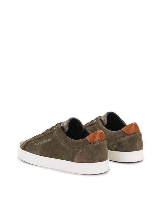 Dolce & Gabbana Brown Logo Casual Sneakers for men