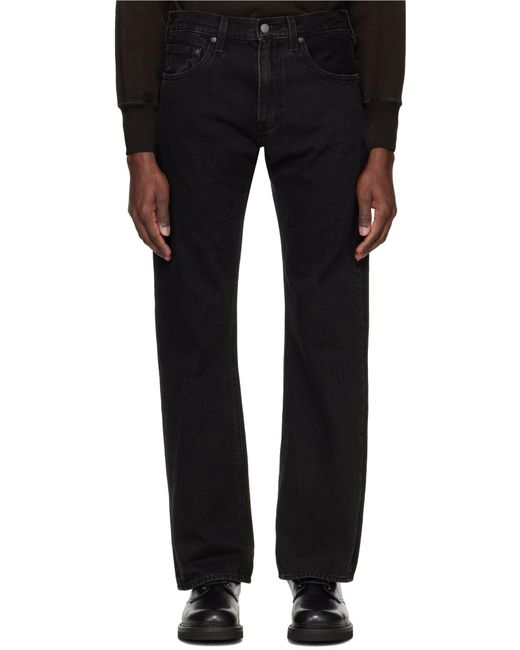 Levi's Black 517 Bootcut Jeans for men