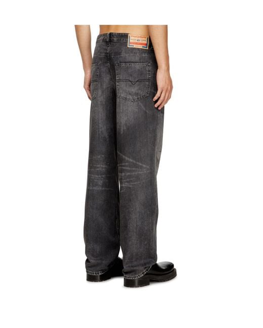 DIESEL Gray 2001 D-Macro 0Cebc Jeans for men