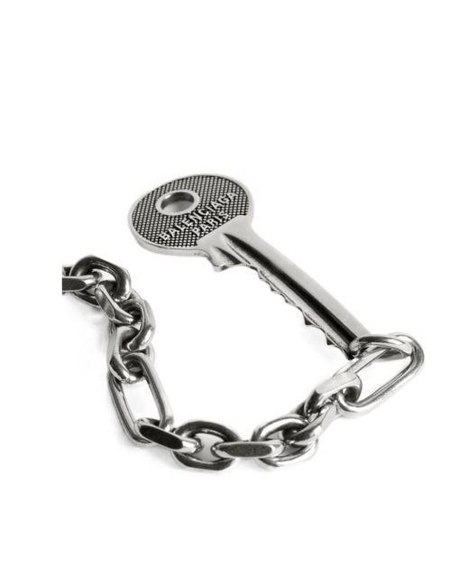 Balenciaga White Neverlost Bracelet for men