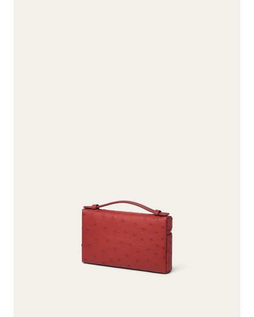 Loro Piana Red Extra Pocket Mini Shoulder Bag