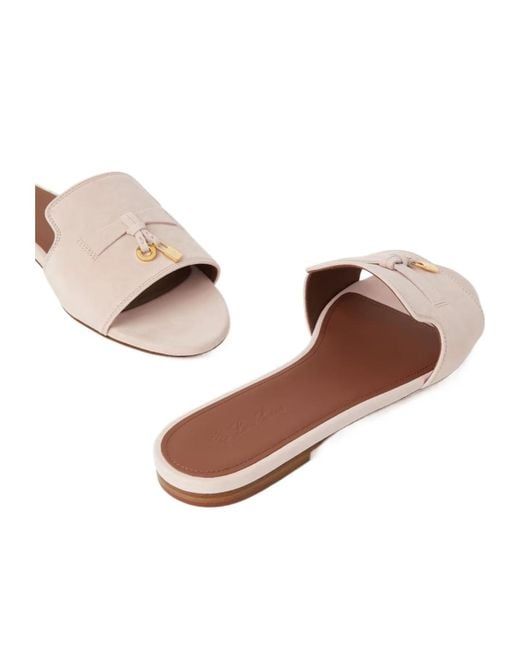 Loro Piana Multicolor Summer Charms Sandal