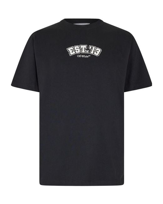 Off-White c/o Virgil Abloh Black Casual T-Shirt for men