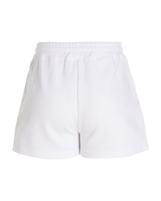 Moschino White X Kellogs' Logo-Printed Track Shorts