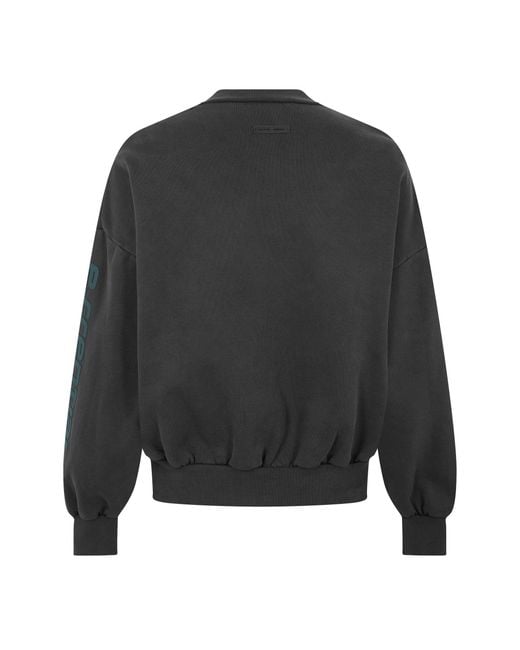 Fear Of God Gray Logo Long-Sleeve Sweatshirt for men