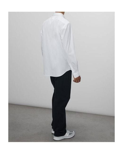 Aspesi White Long-Sleeved Shirt for men
